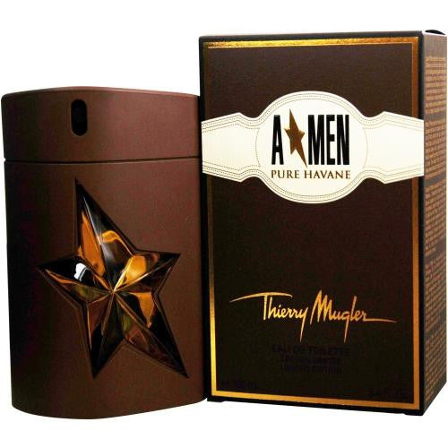 Angel Men Pure Havane By Thierry Mugler Edt Spray 3.4 Oz (limited Edition)