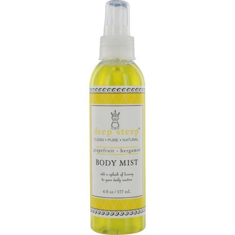 Deep Steep Grapefruit-bergamot Body Mist 6 Oz By Deep Steep