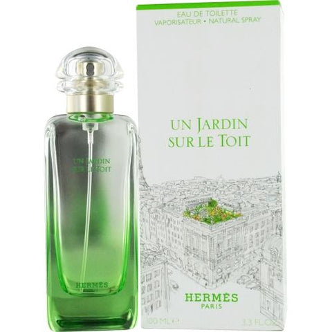 Un Jardin Sur Le Toit By Hermes Edt Spray 3.4 Oz