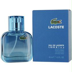 Lacoste Eau De Lacoste L.12.12 Bleu By Lacoste Powerful Edt Spray 1 Oz