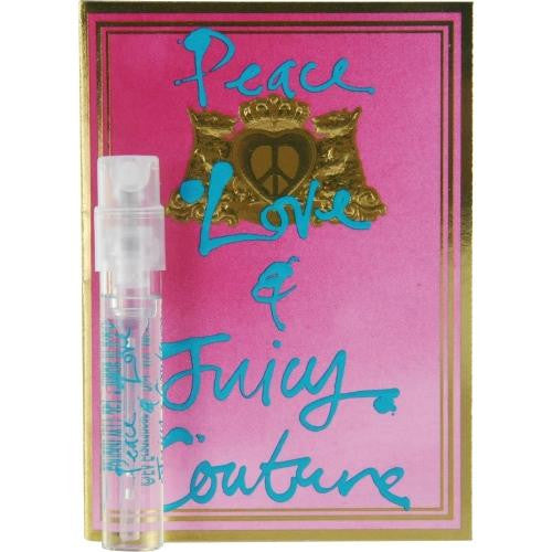 Peace Love & Juicy Couture By Juicy Couture Eau De Parfum Spray Vial On Card