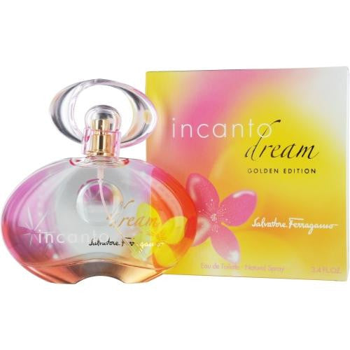 Incanto Dream By Salvatore Ferragamo Edt Spray 3.4 Oz (gold Edition Packaging)