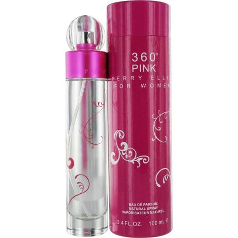 Perry Ellis 360 Pink By Perry Ellis Eau De Parfum Spray 3.4 Oz