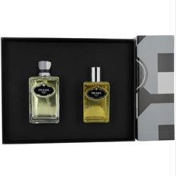 Prada Infusion De Vetiver By Prada Edt Spray 3.4 Oz & Shower Gel 3.4 Oz