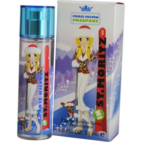 Paris Hilton Passport St Moritz By Paris Hilton Edt Spray 1 Oz