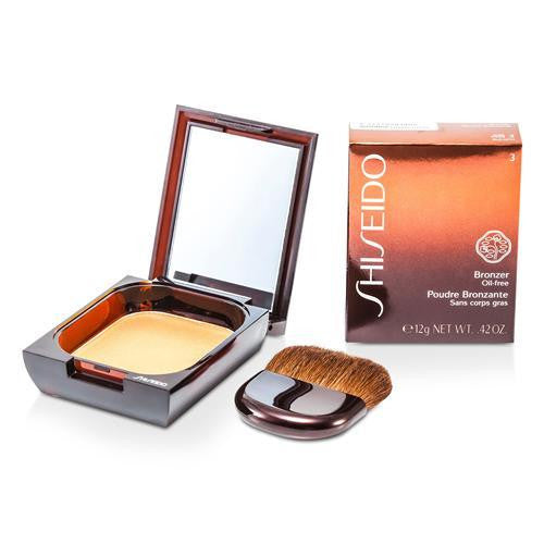 Shiseido Bronzer Oil Free - #3 Dark --12g-0.42oz By Shiseido