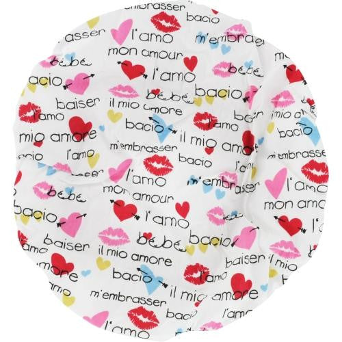 Spa Accessories Bouffant Shower Cap - Love By Spa Accessories