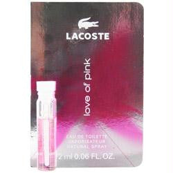 Love Of Pink By Lacoste Edt Vial On Card