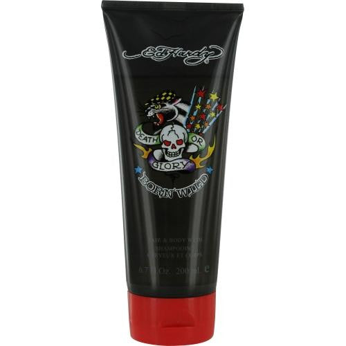 Ed Hardy Born Wild By Christian Audigier Hair & Body Wash 6.7 Oz