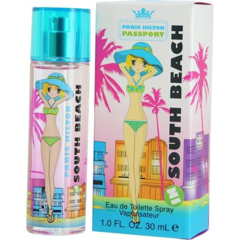 Paris Hilton Passport South Beach By Paris Hilton Edt Spray 1 Oz
