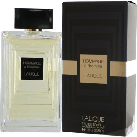 Lalique Hommage A L'homme By Lalique Edt Spray 3.4 Oz
