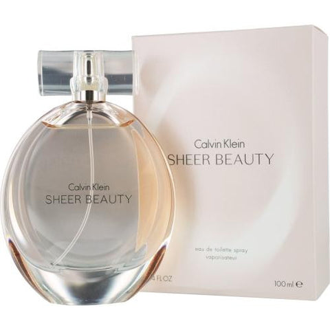 Calvin Klein Sheer Beauty By Calvin Klein Edt Spray 3.4 Oz