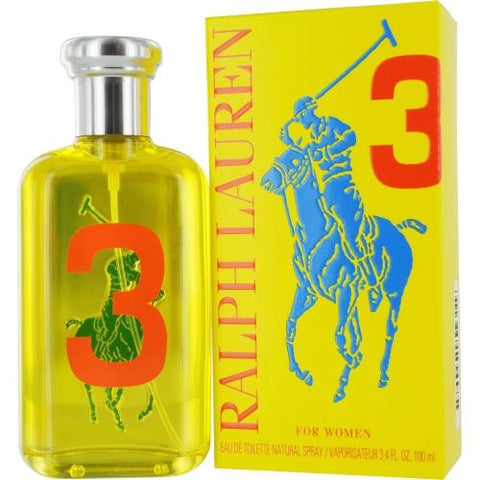 Polo Big Pony #3 By Ralph Lauren Edt Spray 3.4 Oz