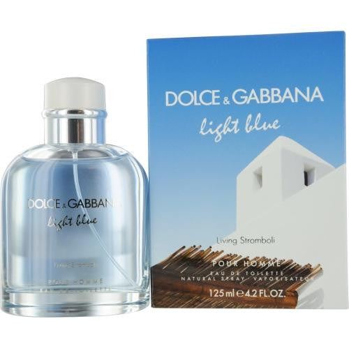 D & G Light Blue Living Stromboli Pour Homme By Dolce & Gabbana Edt Spray 4.2 Oz