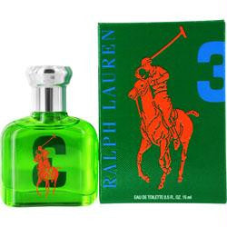 Polo Big Pony #3 By Ralph Lauren Edt .5 Oz