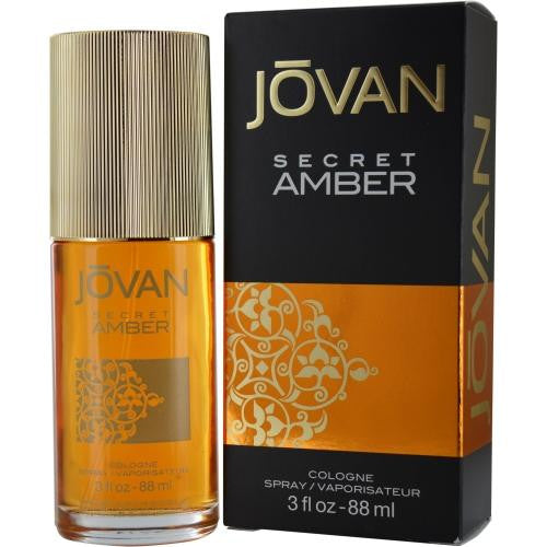 Jovan Secret Amber By Jovan Cologne Spray 3 Oz