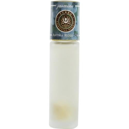 Essential Oils Terra Jasmine Aroma Roll On - Essential Oils Of Jamsime With Moonstone Gemstones In Jojoba Oil .33 Oz By Essential Oils Terra