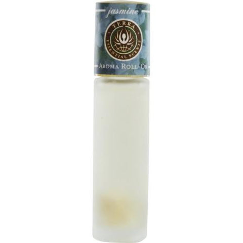 Essential Oils Terra Jasmine Aroma Roll On - Essential Oils Of Jamsime With Moonstone Gemstones In Jojoba Oil .33 Oz By Essential Oils Terra