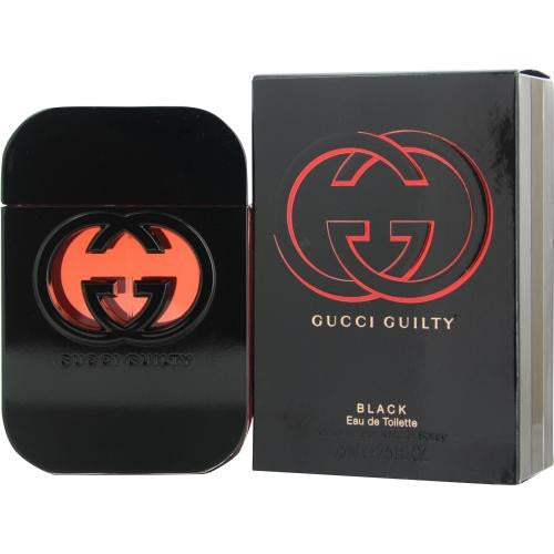 Gucci Guilty Black By Gucci Edt Spray 2.5 Oz