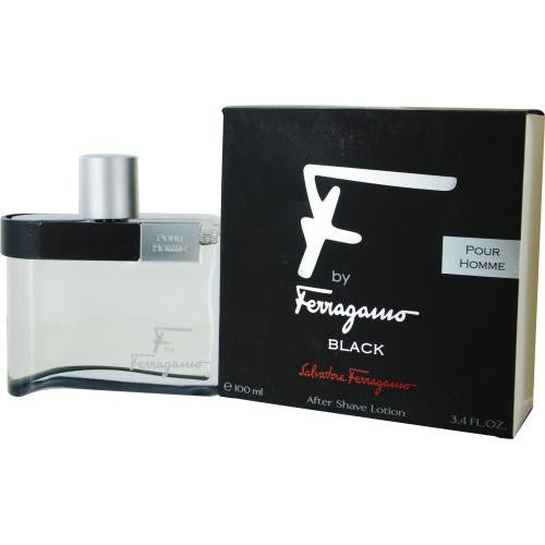 F By Ferragamo Pour Homme Black By Salvatore Ferragamo Aftershave Lotion 3.4 Oz