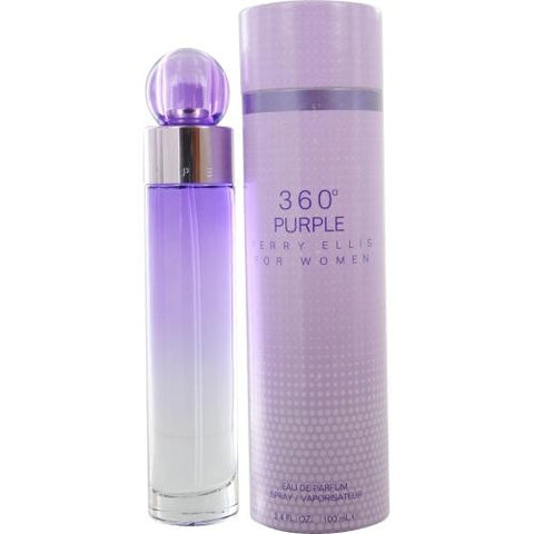 Perry Ellis 360 Purple By Perry Ellis Eau De Parfum Spray 3.4 Oz