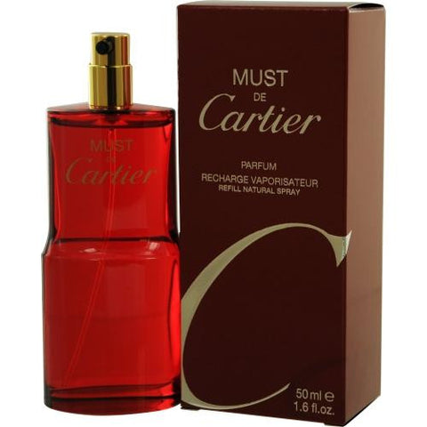 Must De Cartier By Cartier Parfum Spray Refill 1.7 Oz