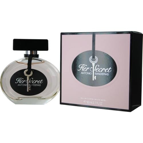 Her Secret By Antonio Banderas Edt Spray 2.7 Oz