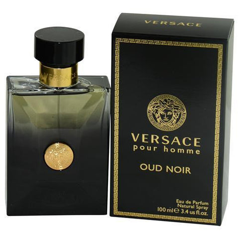 Versace Pour Homme Oud Noir By Gianni Versace Eau De Parfum Spray 3.4 Oz