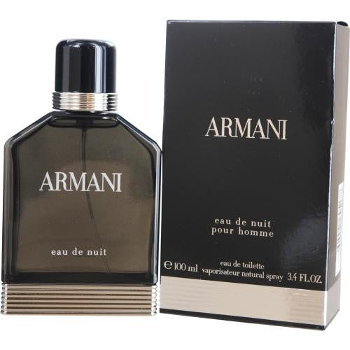 Armani Eau De Nuit By Giorgio Armani Edt Spray 3.4 Oz