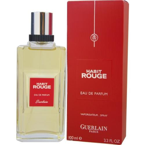 Habit Rouge By Guerlain Eau De Parfum Spray 3.4 Oz