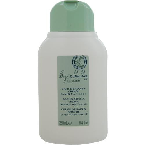 Sage & Tea Tree Oil Bath And Shower Cream--250ml-8.4oz