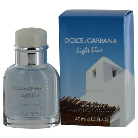 D & G Light Blue Living Stromboli Pour Homme By Dolce & Gabbana Edt Spray 1.3 Oz