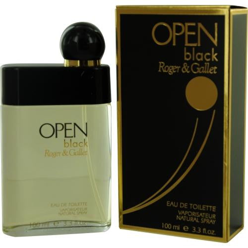 Open Black By Roger & Gallet Edt Spray 3.4 Oz