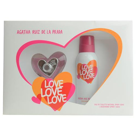 Agatha Ruiz De La Prada Gift Set Agatha Ruiz De La Prada Love By Agatha Ruiz De La Prada