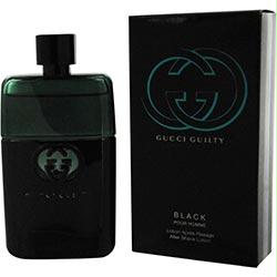 Gucci Guilty Black Pour Homme By Gucci Aftershave 3 Oz