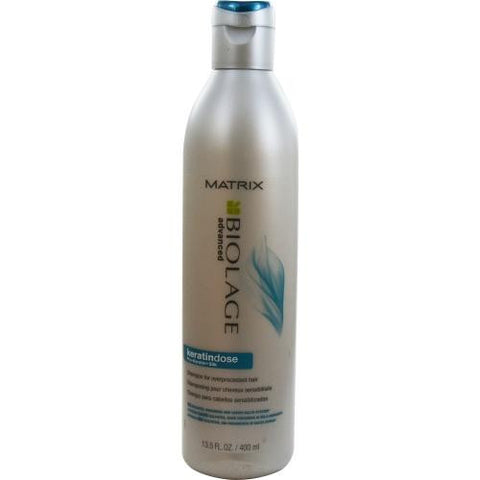 Keratindose Pro-keratin + Silk Shampoo For Over Processed Hair 13.5 Oz