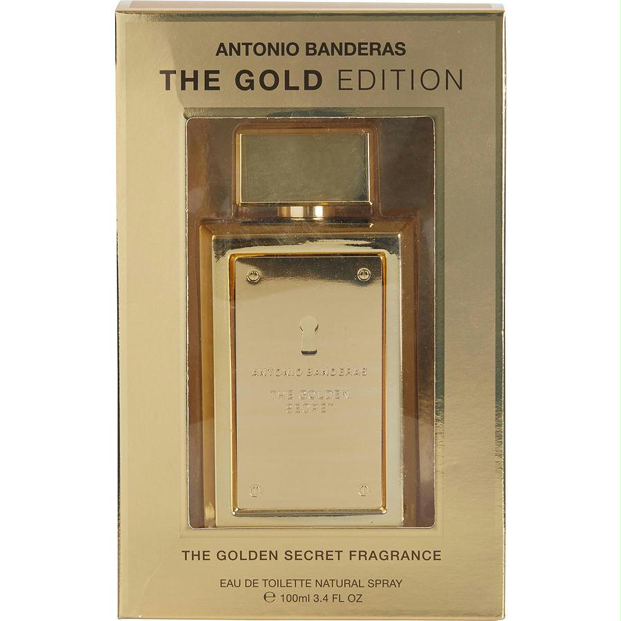 Antonio Banderas The Golden Secret By Antonio Banderas Edt Spray 3.4 Oz