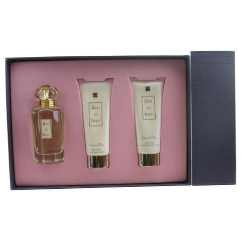 Oscar De La Renta Gift Set Oscar De La Renta Live In Love By Oscar De La Renta