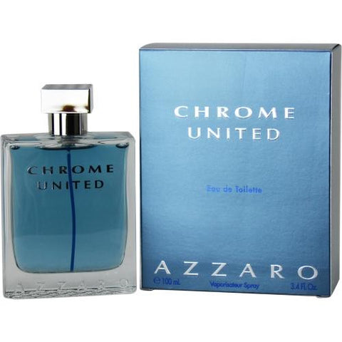 Chrome United By Azzaro Edt Spray 3.4 Oz