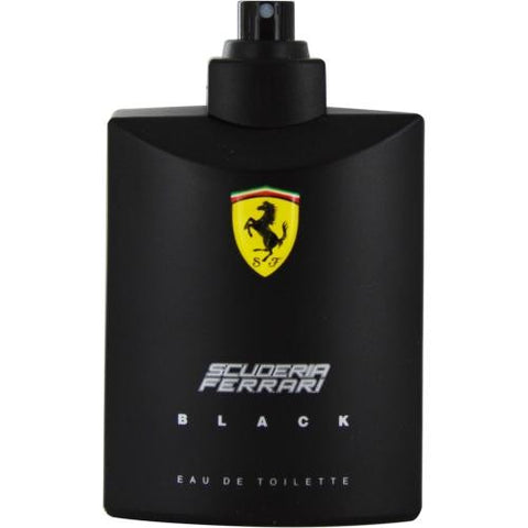 Ferrari Scuderia Black By Ferrari Edt Spray 4.2 Oz *tester