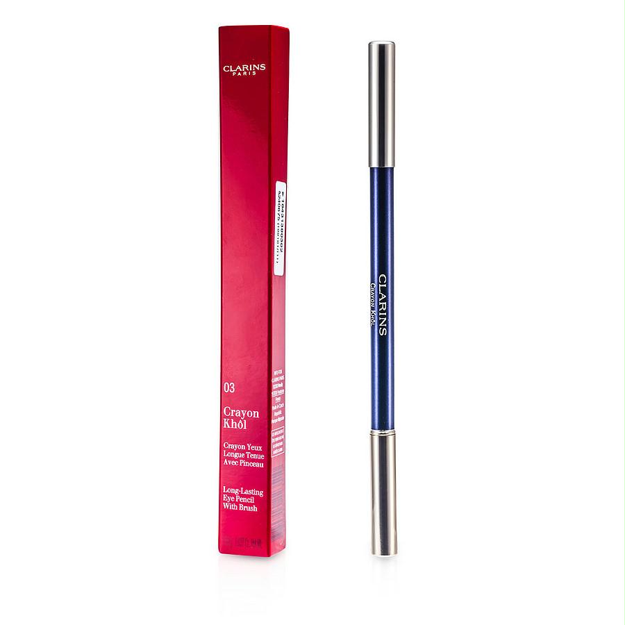 Clarins Long Lasting Eye Pencil With Brush - # 03 Intense Blue --1.05g-0.037oz By Clarins