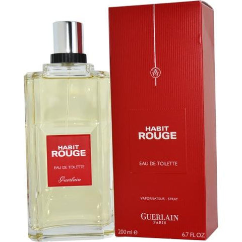 Habit Rouge By Guerlain Edt Spray 6.7 Oz