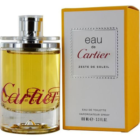 Eau De Cartier Zeste De Soleil By Cartier Edt Spray 3.3 Oz