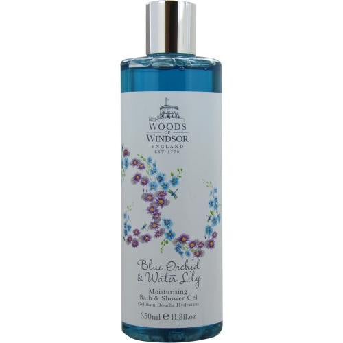 Woods Of Windsor Blue Orchid & Water Lily By Woods Of Windsor Moisturizing Bath & Shower Gel 11.8 Oz