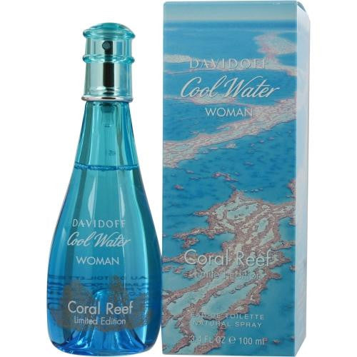 Cool Water Coral Reef By Davidoff Edt Spray 3.4 Oz (limited Edition)