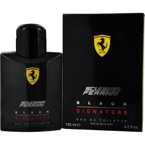 Ferrari Scuderia Black Signature By Ferrari Edt Spray 4.2 Oz