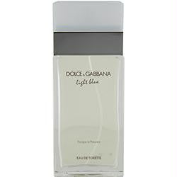 D & G Light Blue Escape To Panarea By Dolce & Gabbana Edt Spray 3.4 Oz (limited Edition) *tester