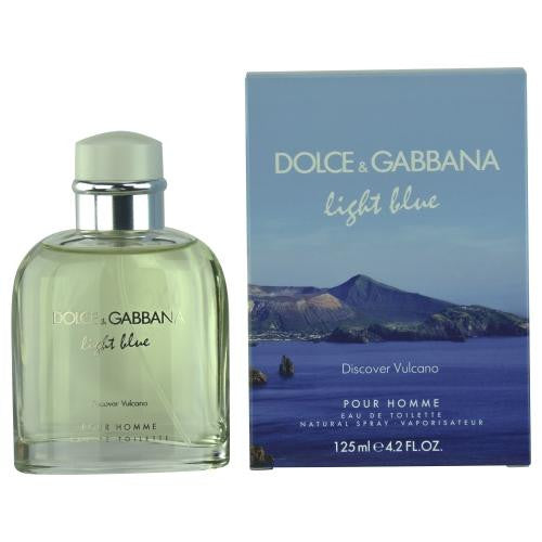 D & G Light Blue Discover Vulcano Pour Homme By Dolce & Gabbana Edt Spray 4.2 Oz (limited Edition)