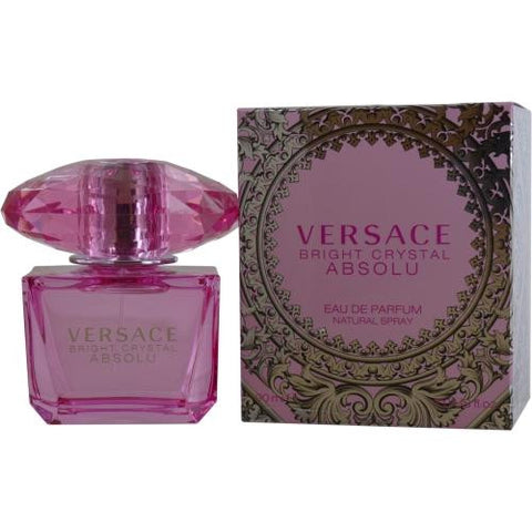 Versace Bright Crystal Absolu By Gianni Versace Eau De Parfum Spray 3 Oz