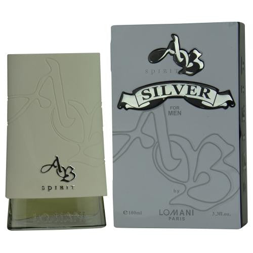 Ab Spirit Silver By Lomani Edt Spray 3.4 Oz